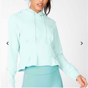 Fabletics June Hoodie Glacier Blue Size Small